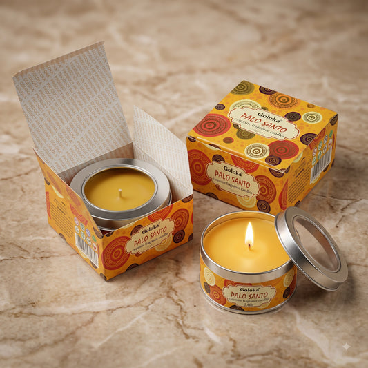 Palo Santo Travel Tin Candle – 2.46 Oz