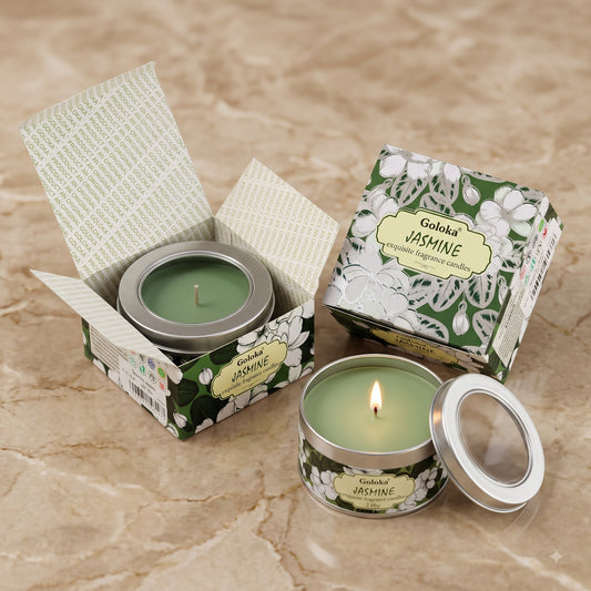 Jasmine Travel Tin Candles– 2.46 Oz