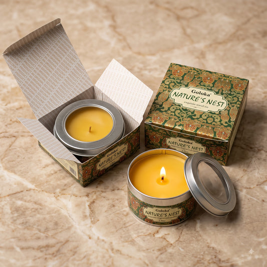 Nature’s Nest Travel Tin Candle – 2.46 Oz