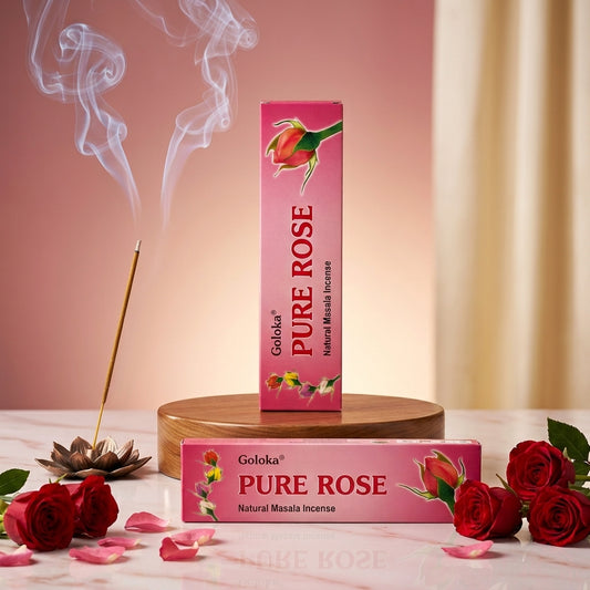 GOLOKA Pure Rose Masala Agarbatti 100g | Pack of 2