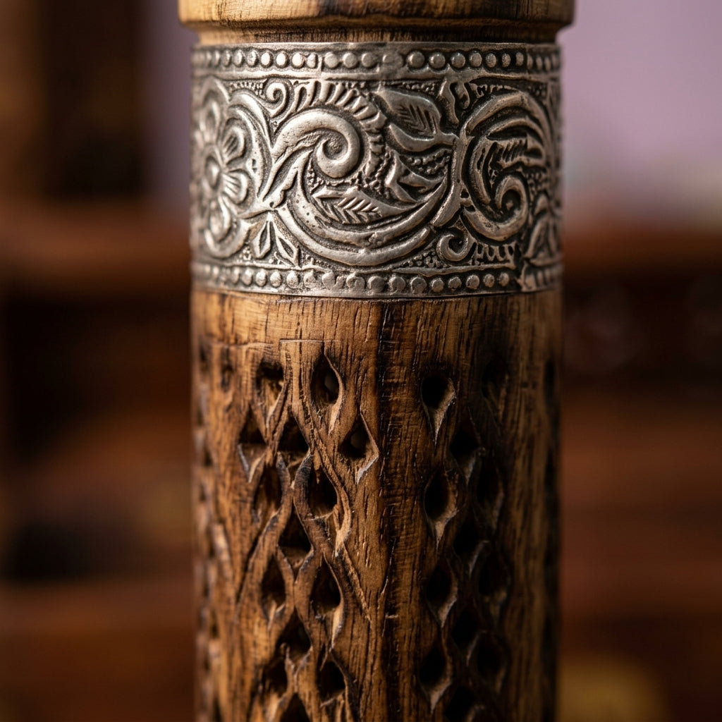 Handmade Incense Stick Holder Tower for Home Fragrance and Meditation