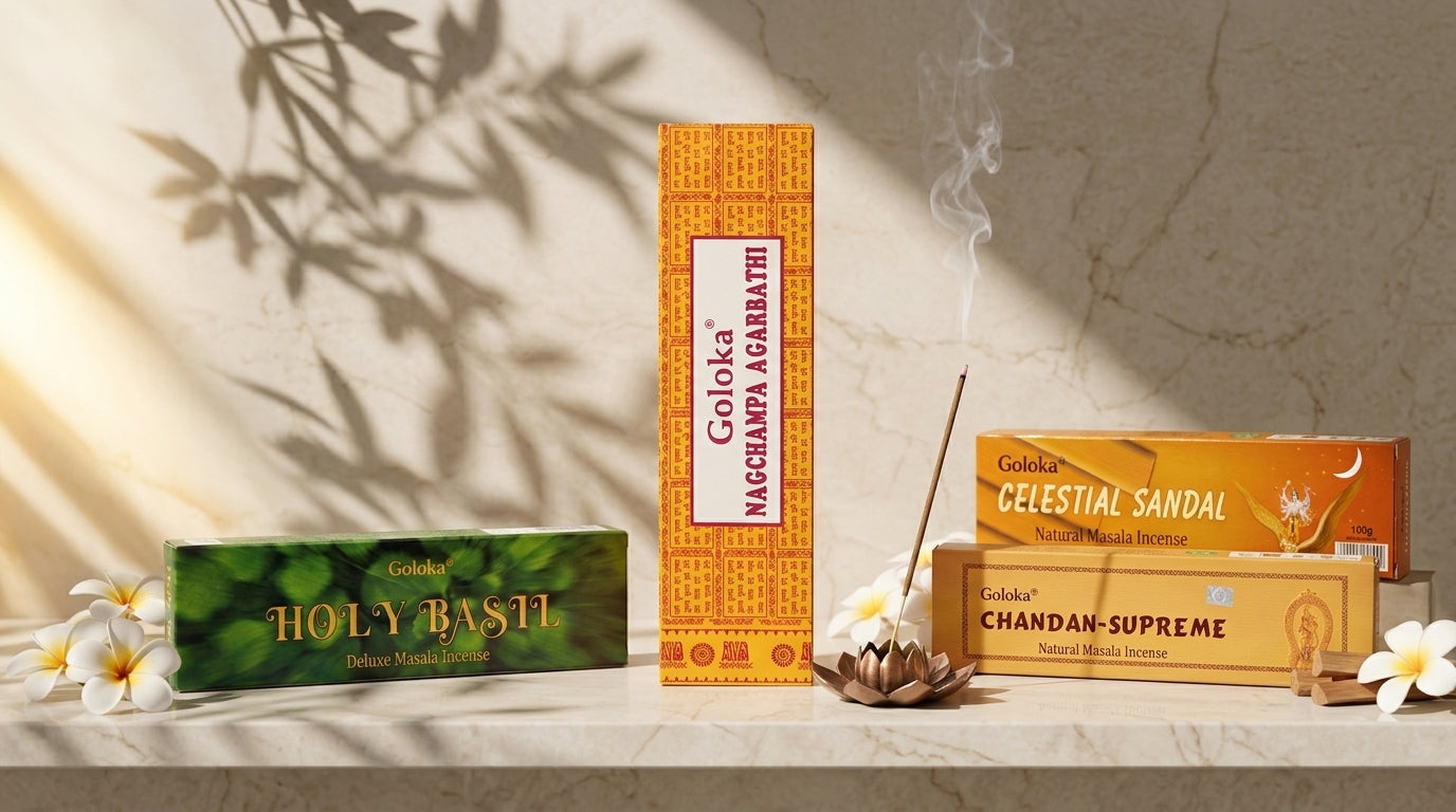 GOLOKA Incense Sticks – 100g Pack of 2