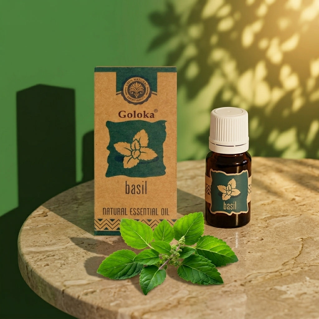 Basil Essential Oil 10 ml Pack