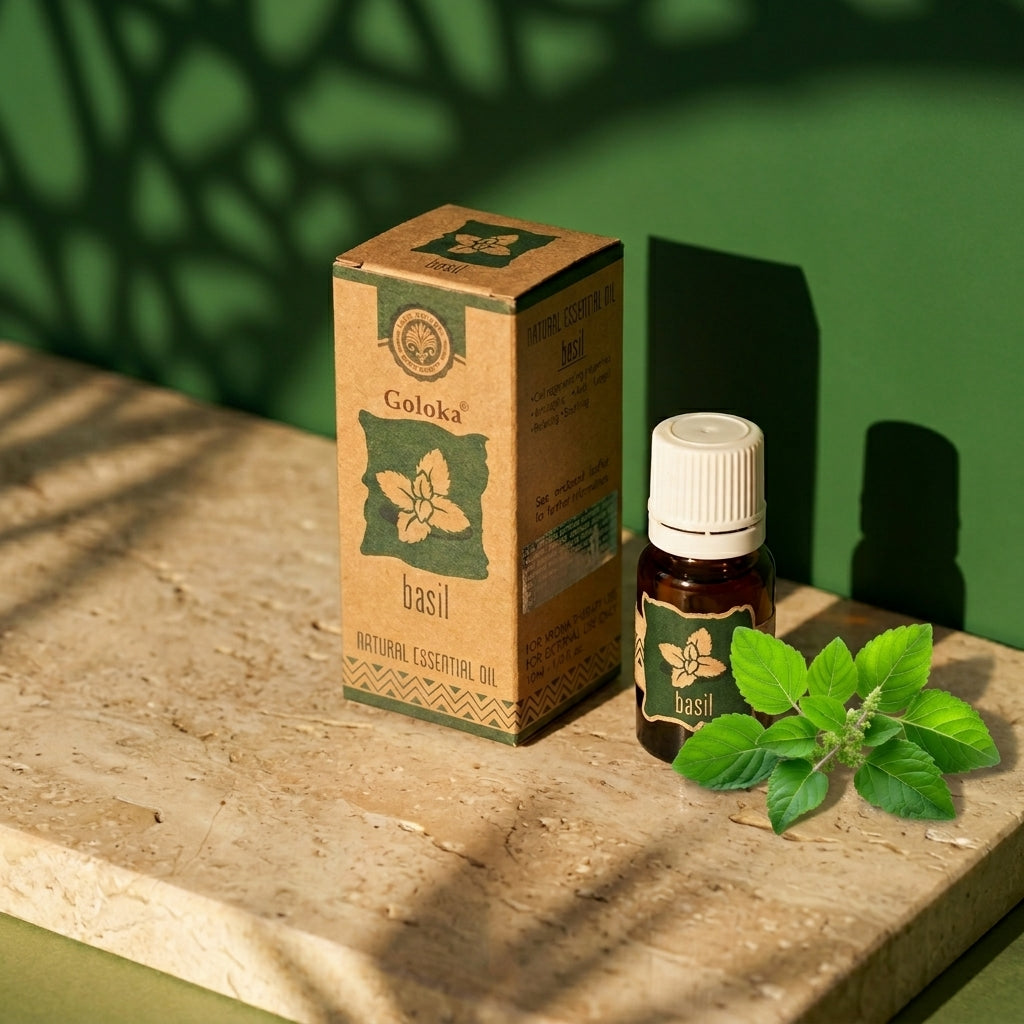 Basil Essential Oil 10 ml Pack