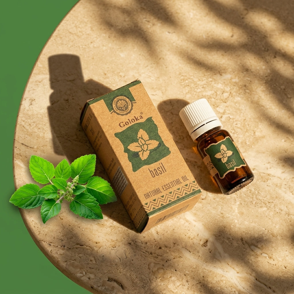 Basil Essential Oil 10 ml Pack