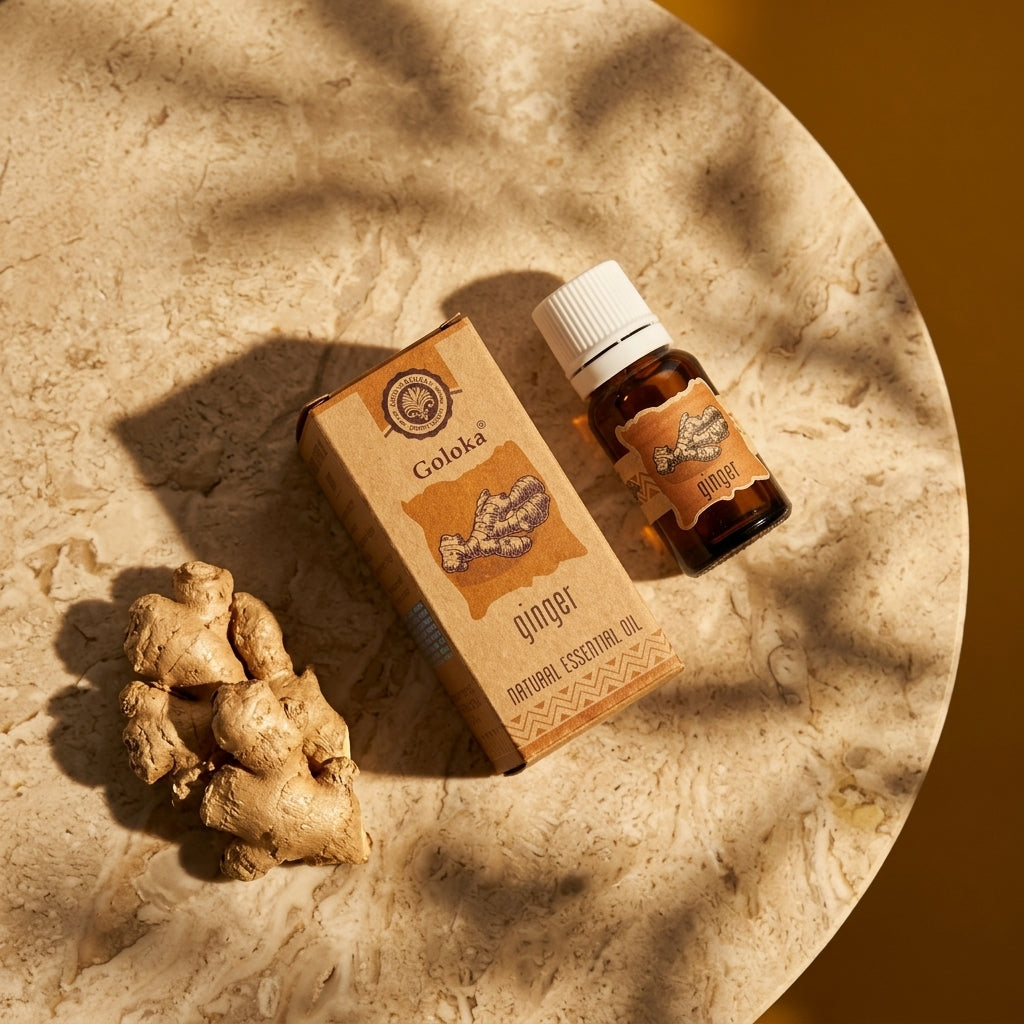 Ginger Essential Oil 10 ml Pack