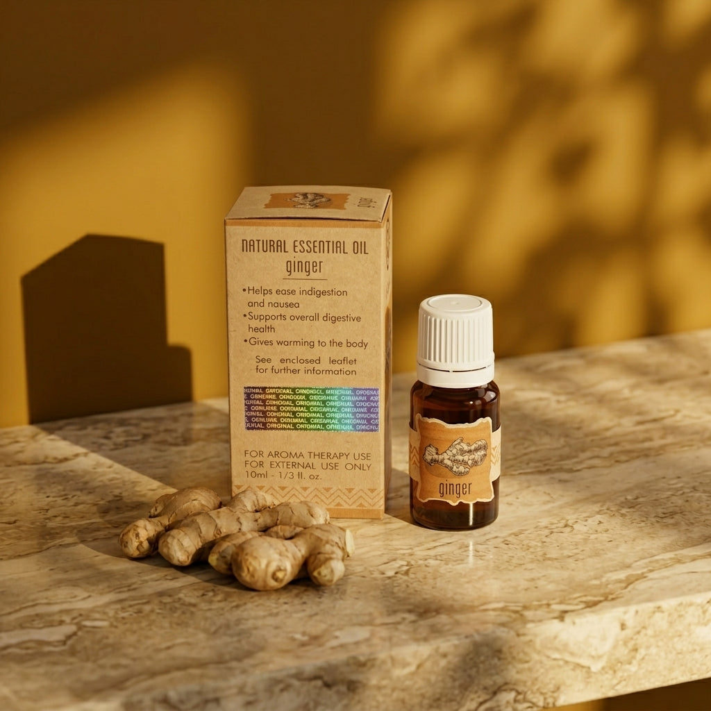 Ginger Essential Oil 10 ml Pack