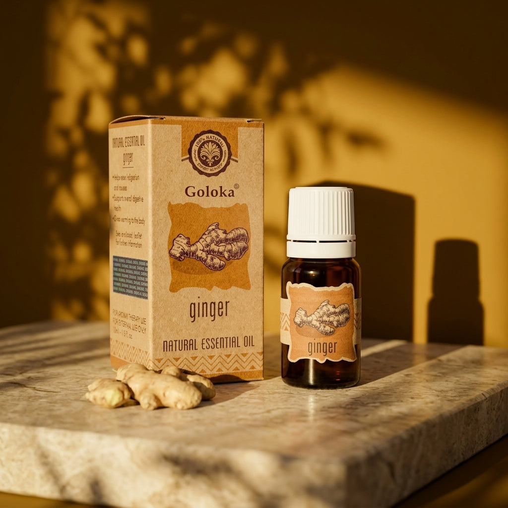 Ginger Essential Oil 10 ml Pack