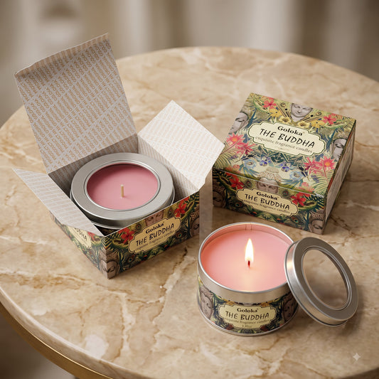 The Buddha Travel Tin Candle – 2.46 Oz
