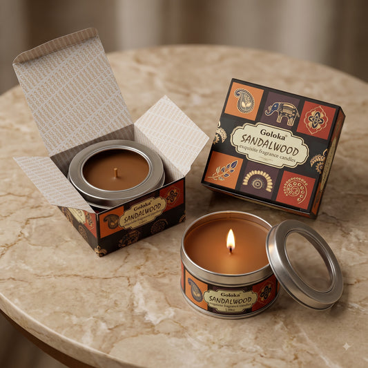Sandalwood Travel Tin Candle – 2.46 Oz