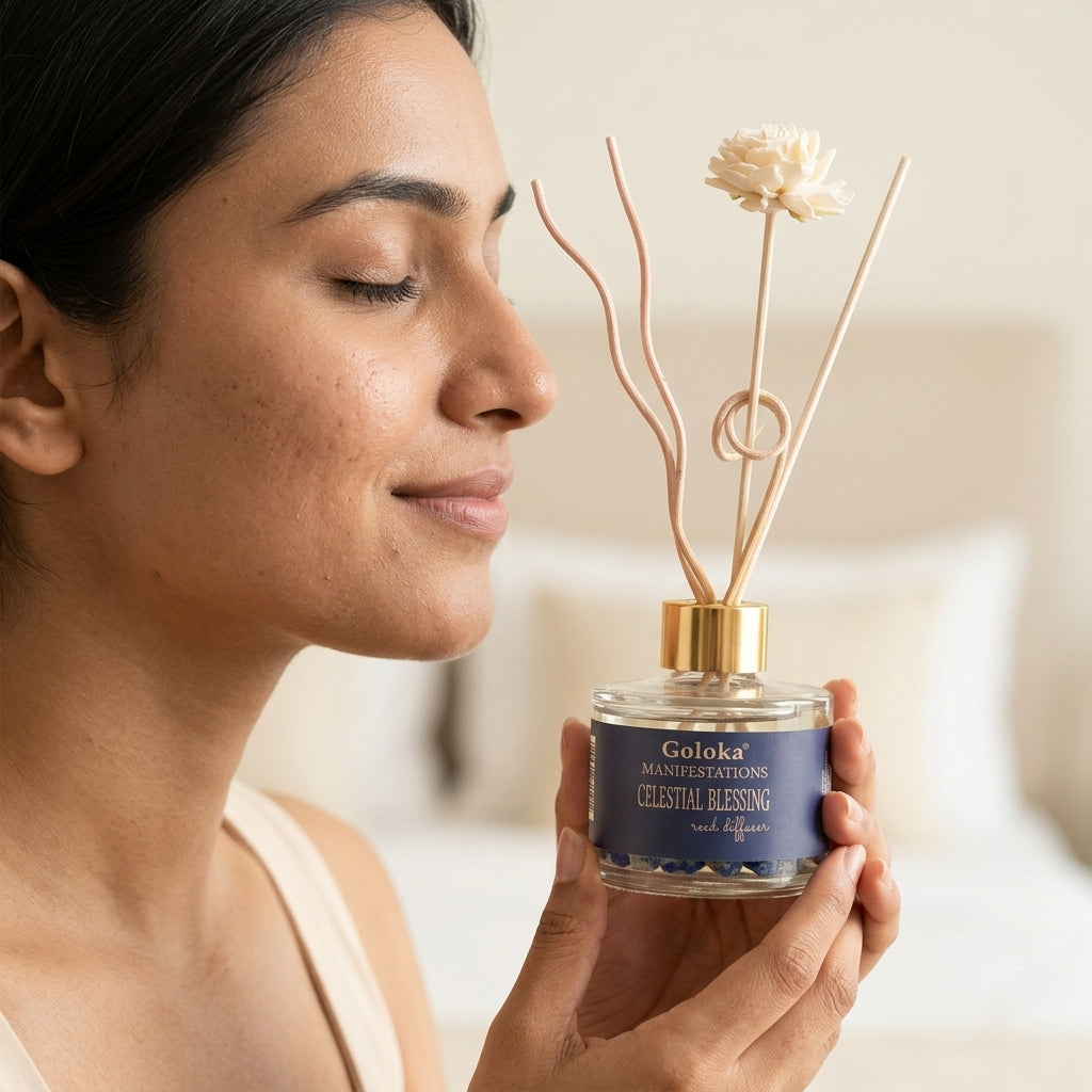 Manifestations Celestial Blessing 100 ml Gemstone Reed Diffuser Pack