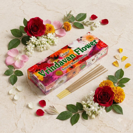 Vrindavan Flower 250 grams Incense Pack