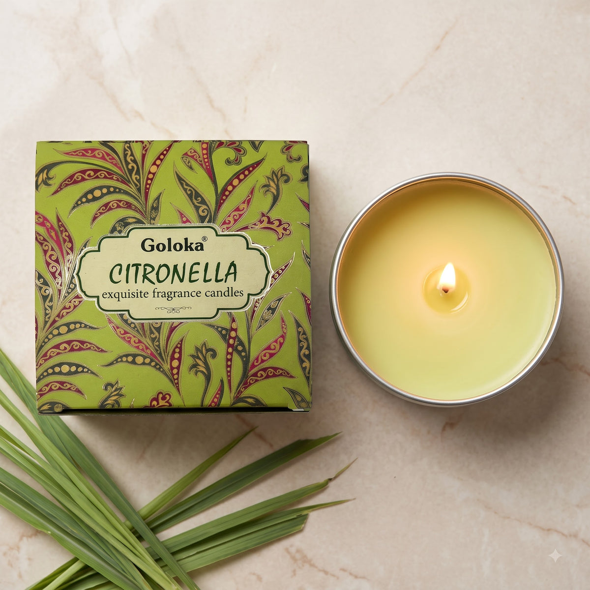 Citronella Travel Tin Candle – 2.46 Oz
