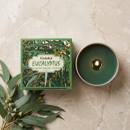Eucalyptus Scented Travel Tin Candle – 70 g