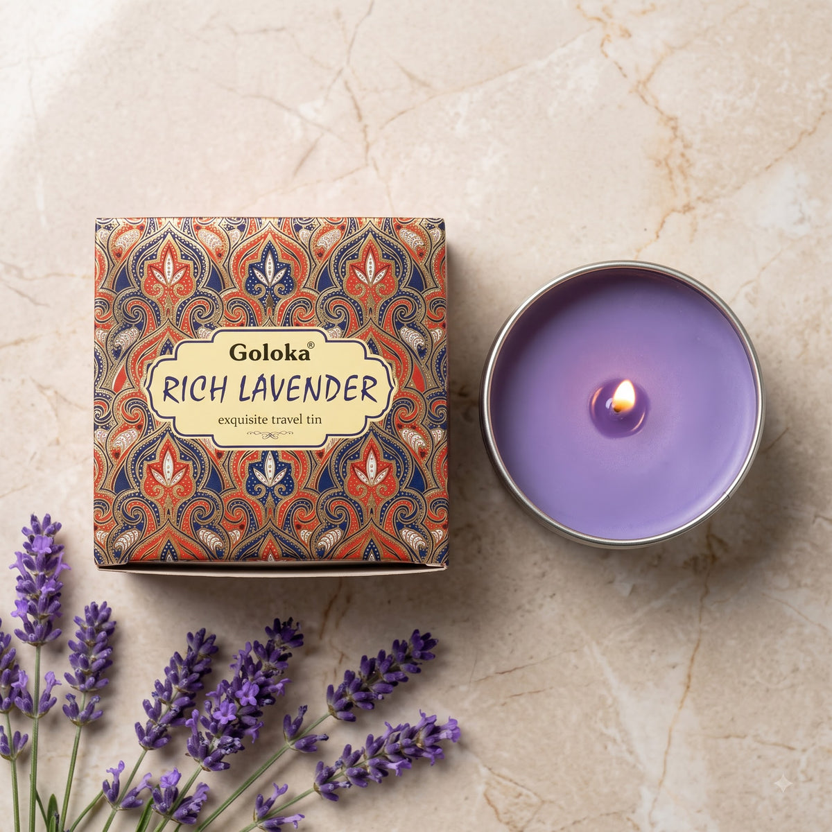 Lavender Travel Tin Candle – 2.46 Oz
