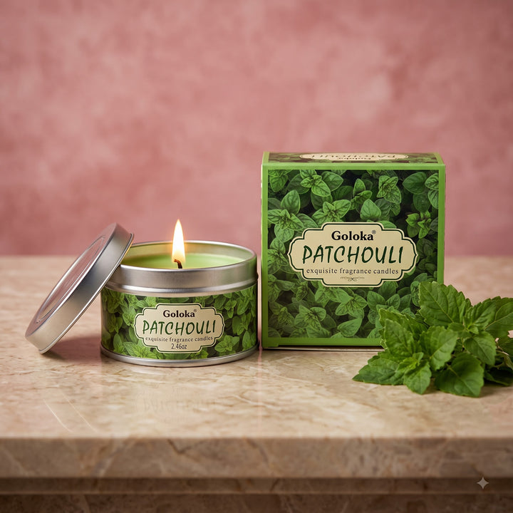 Patchouli Scented Tin Candle – 70 g