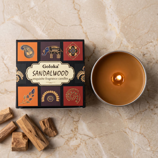 Sandalwood Travel Tin Candle – 2.46 Oz