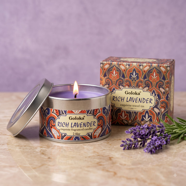 Lavender Scented Tin Candle – 70 g