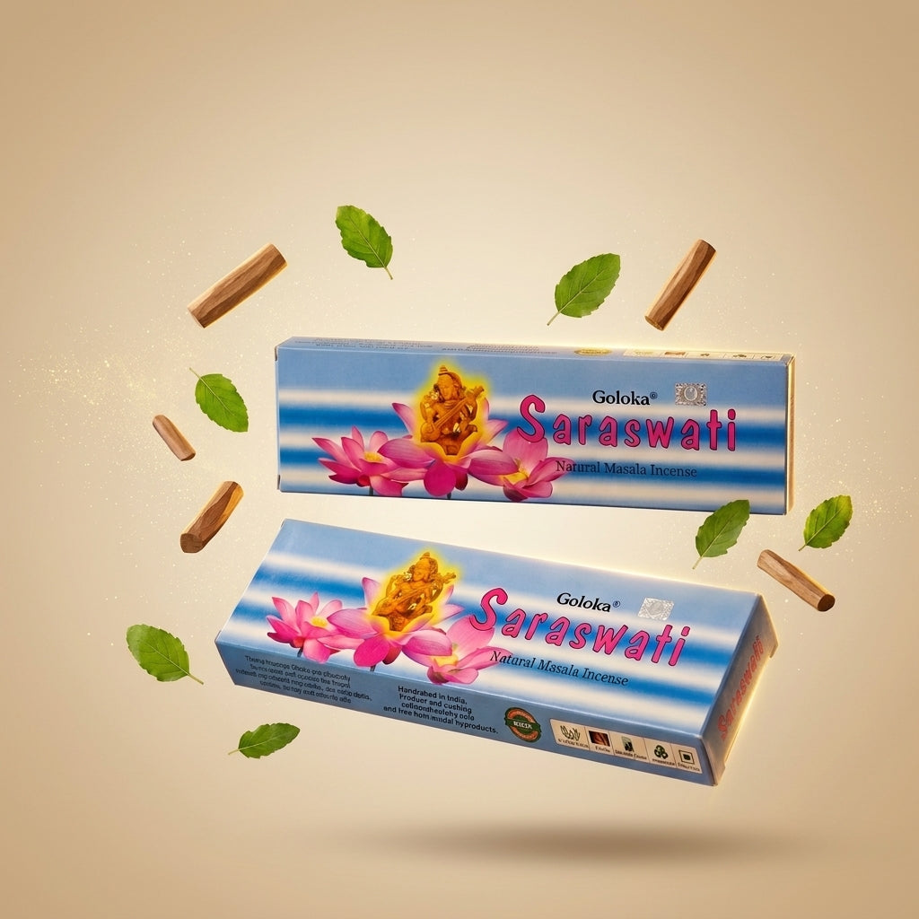 GOLOKA Saraswathi Masala Agarbatti 100g | Pack of 2