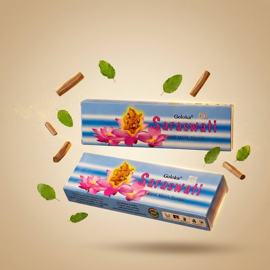 GOLOKA Saraswathi Masala Agarbatti 100g | Pack of 2