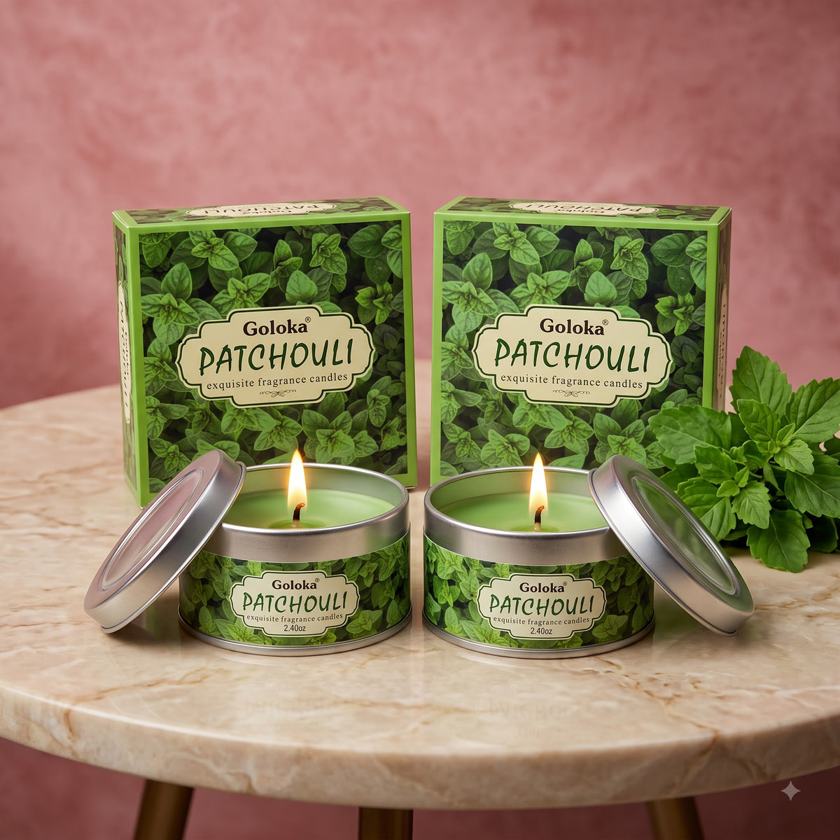 Patchouli Travel Tin Candle – 2.46 Oz