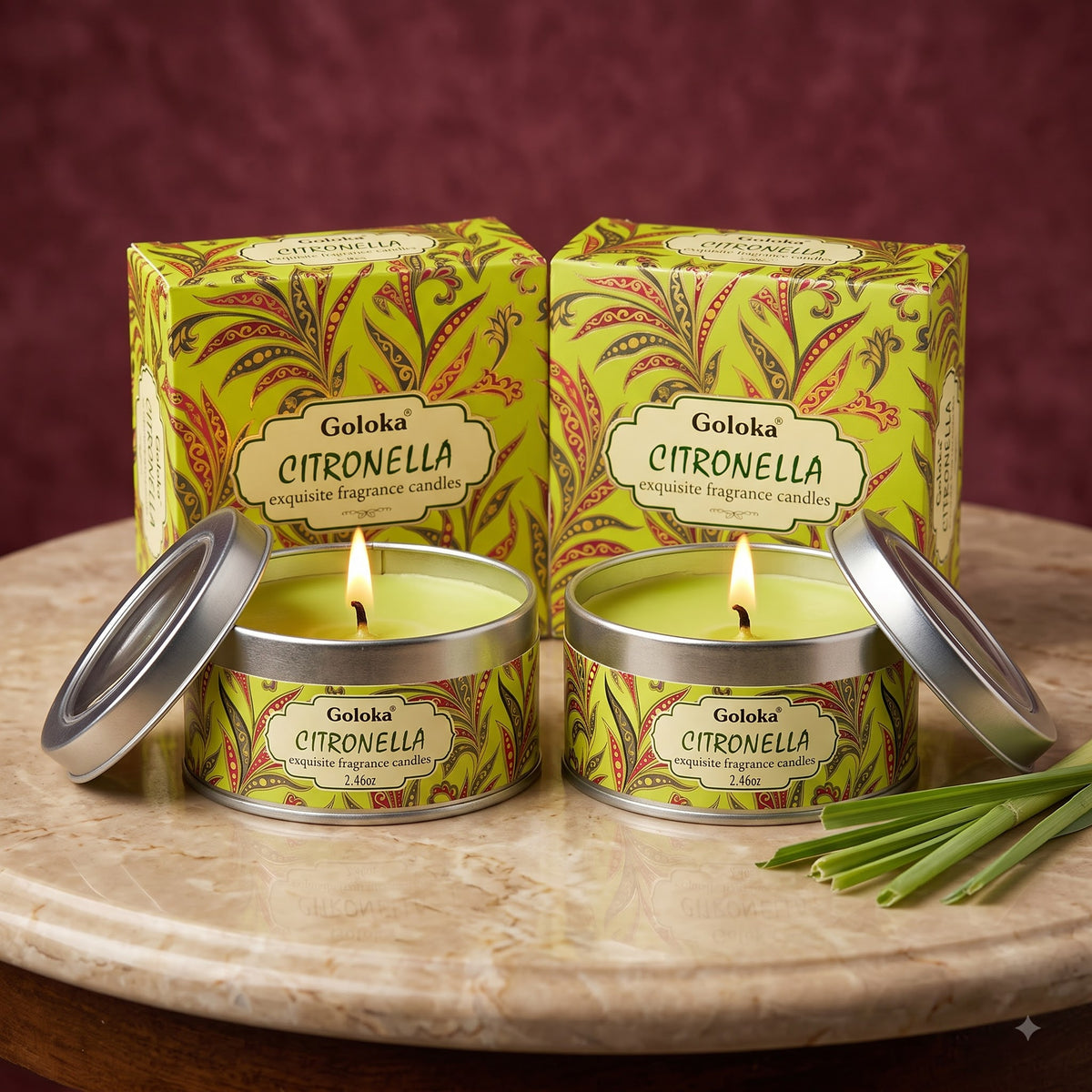 Citronella Travel Tin Candle – 2.46 Oz