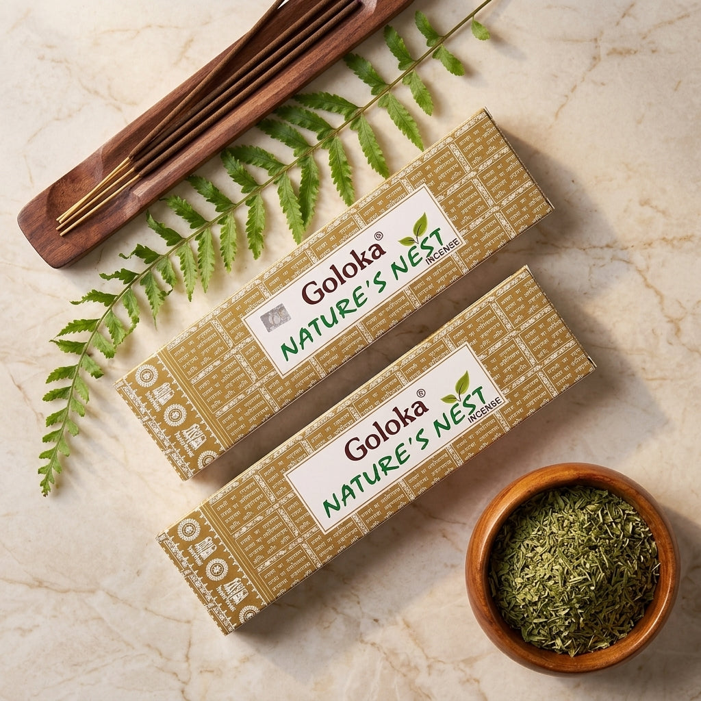 GOLOKA Nature's Nest Masala Agarbatti 100g | Pack of 2